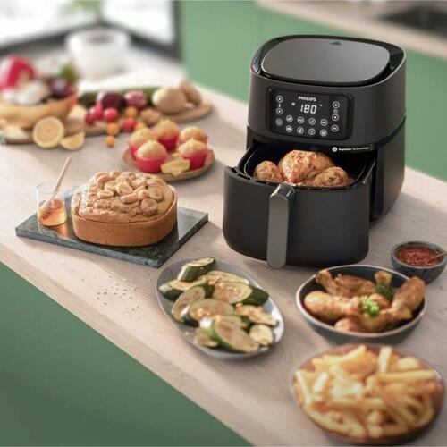 Airfryer Philips HD9285/93 - sort/grå 7,2 l, 2.000 W