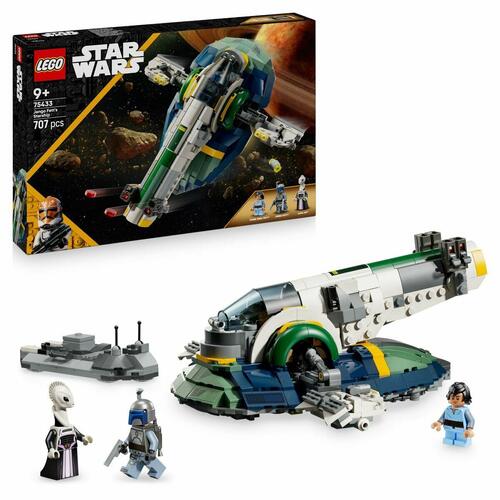 LEGO Star Wars Jango Fetts Starship - byggesæt 707 dele (75433)