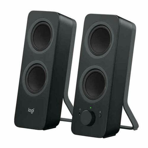 Logitech PC-højttalere Z207, sort - Bluetooth og 3,5 mm, 2.0, 5 W RMS