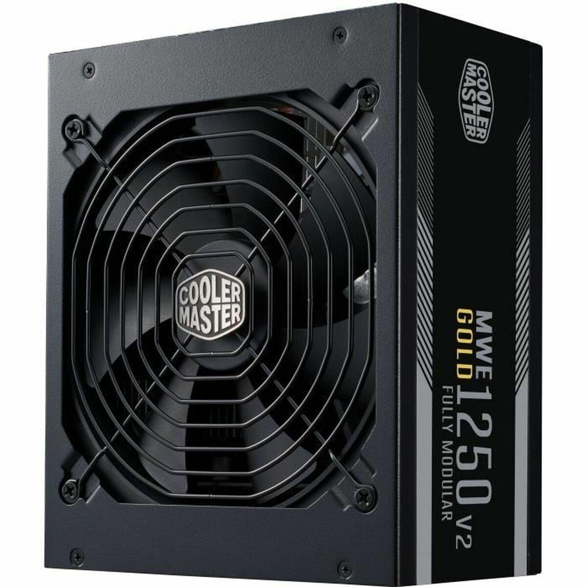 Cooler Master ATX strømforsyning 80 Plus Gold, sort billede
