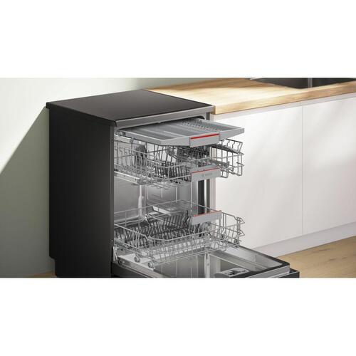BOSCH SMS4EMC06E opvaskemaskine, sort, 60 cm, B