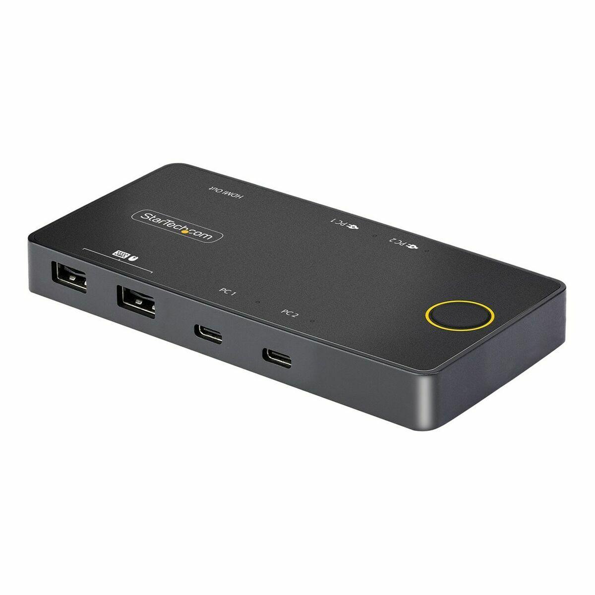 KVM-switch Startech - C2-H46-UC2-PD-KVM - 4K HDMI, USB billede