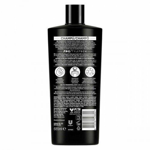 Shampoo til glans Tresemme Lamellar Shine 685 ml