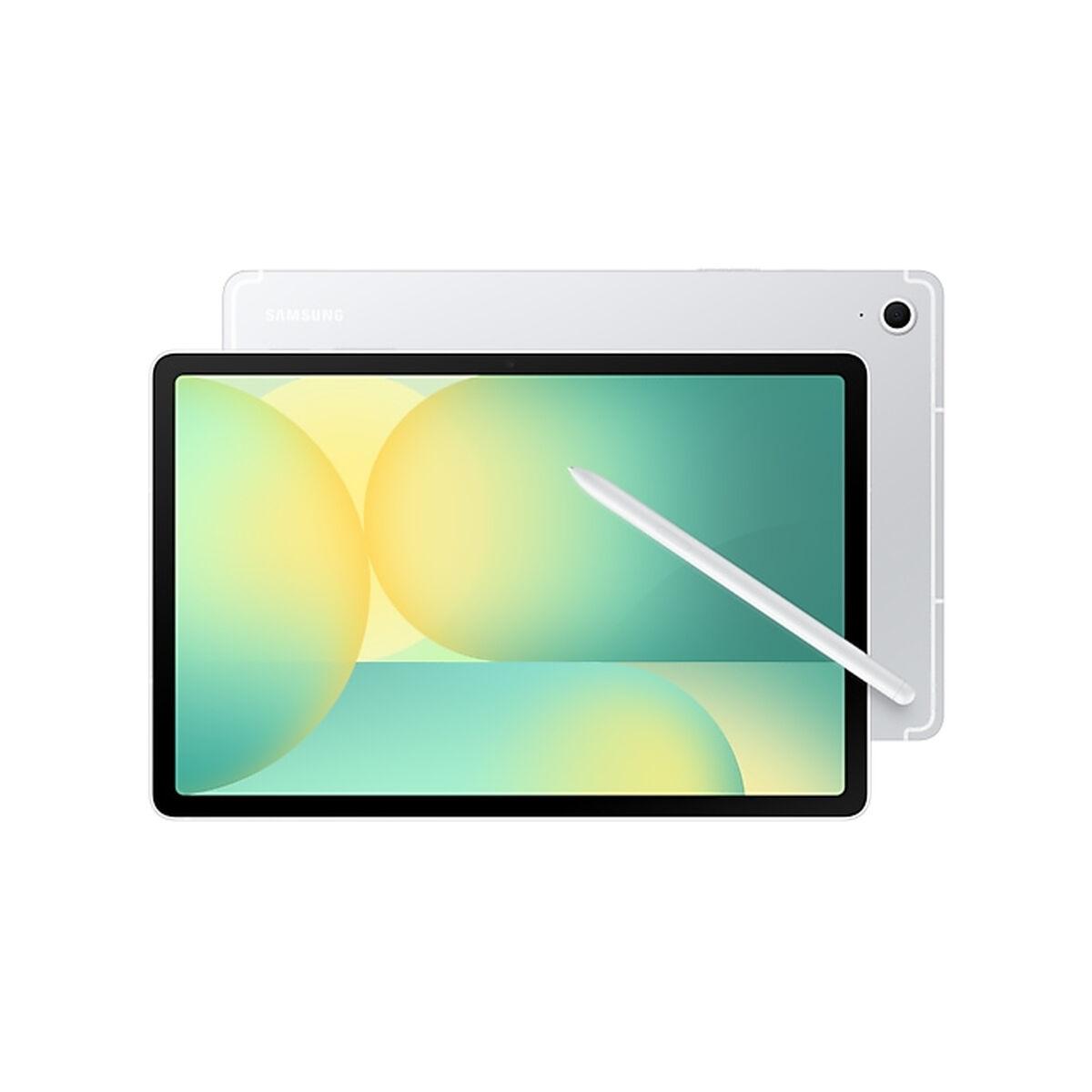 Samsung Galaxy Tab S10 FE 10,9" 12/256 GB 5G - Sølvfarvet billede