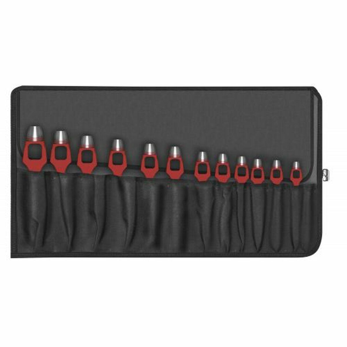 Paffrath hullemaskine-sæt DIN 7200 A - 7 dele (6-19 mm)