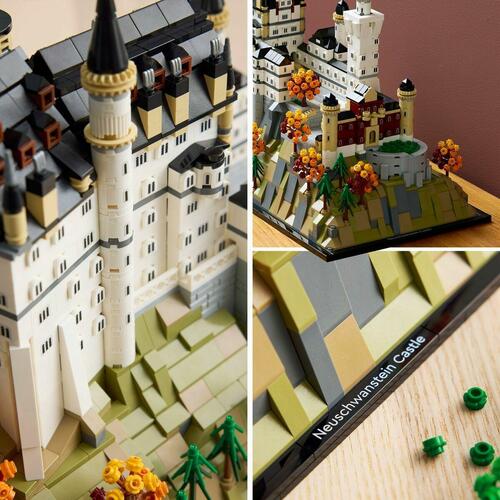 LEGO Architecture Neuschwanstein Slot 21063 byggesæt (3455 dele)