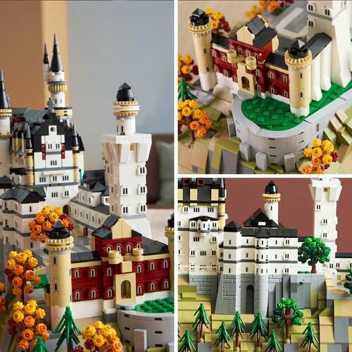 LEGO Architecture Neuschwanstein Slot 21063 byggesæt (3455 dele)
