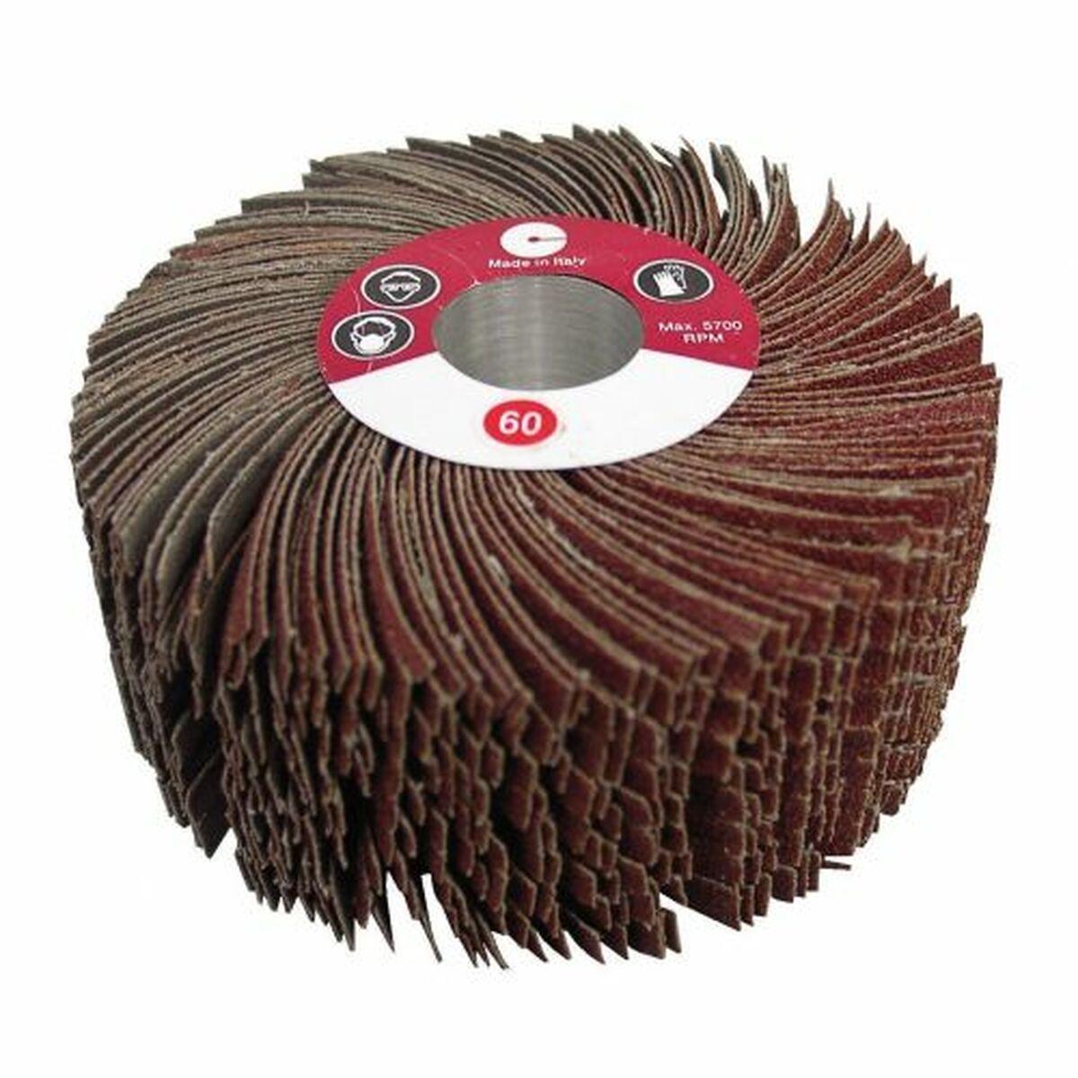 Slibe flap-hjul Calflex 19k - 120 mm, korn 80