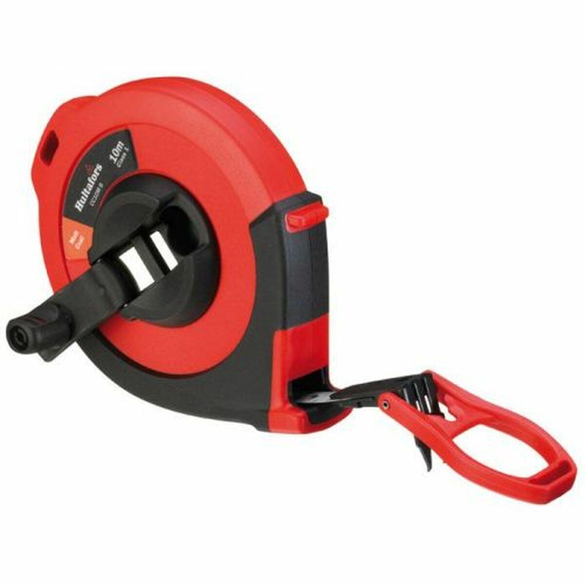 Hultafors CC20M målebånd 20 m - rød, 10 mm bånd billede