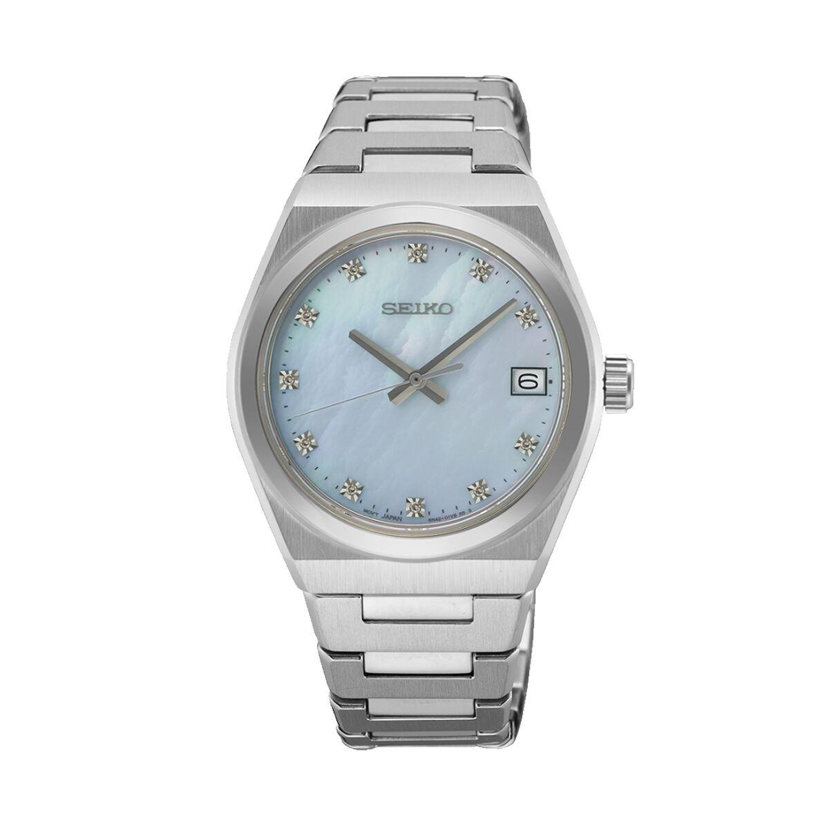 Seiko SUR603P1 herreur - elegant armbåndsur til mænd