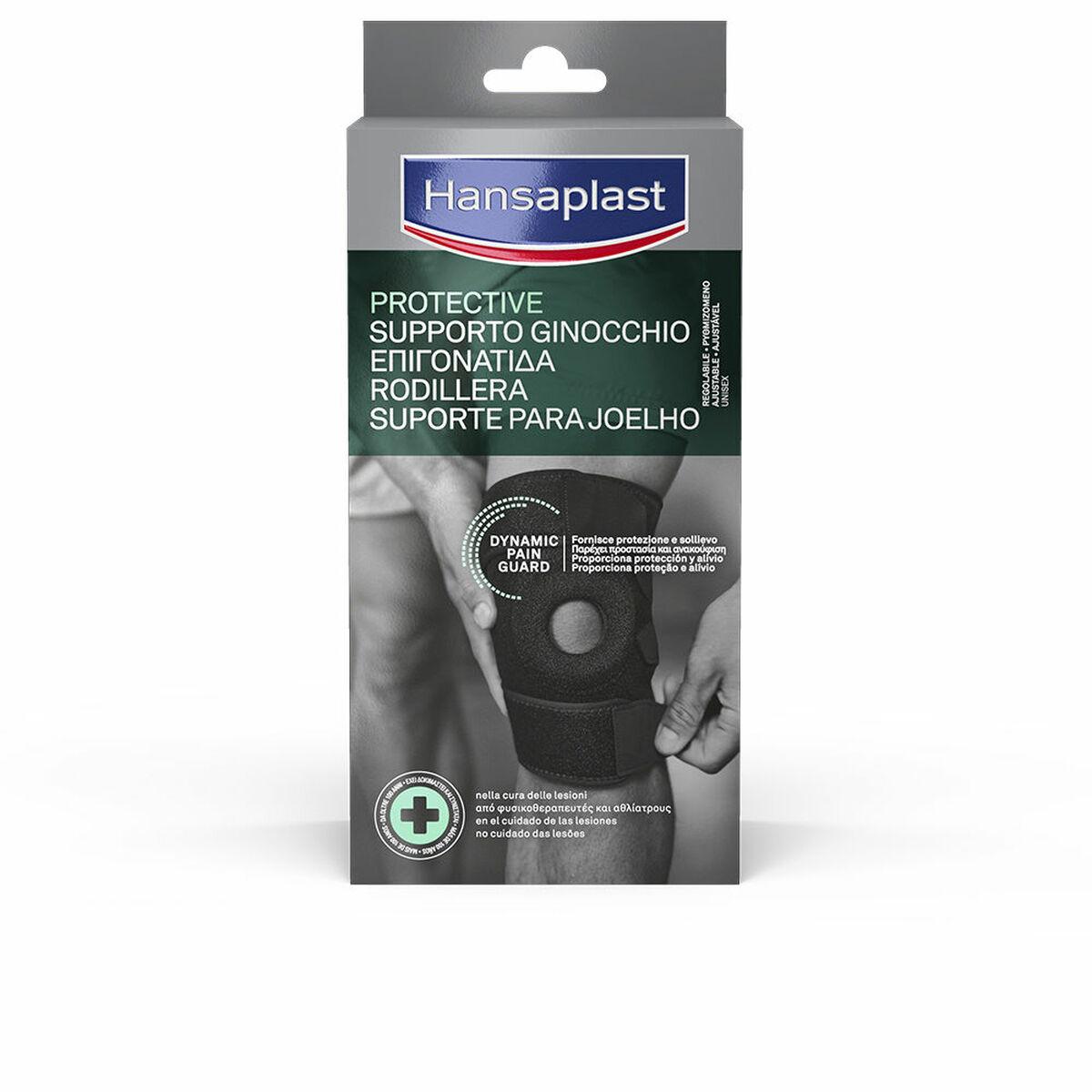 Hansaplast knæbeskytter - Dynamic Pain Guard, sort, justerbar billede