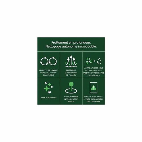 IRobot Roomba Plus 405 robotstøvsuger - 5000 mAh, Wi‑Fi, sort