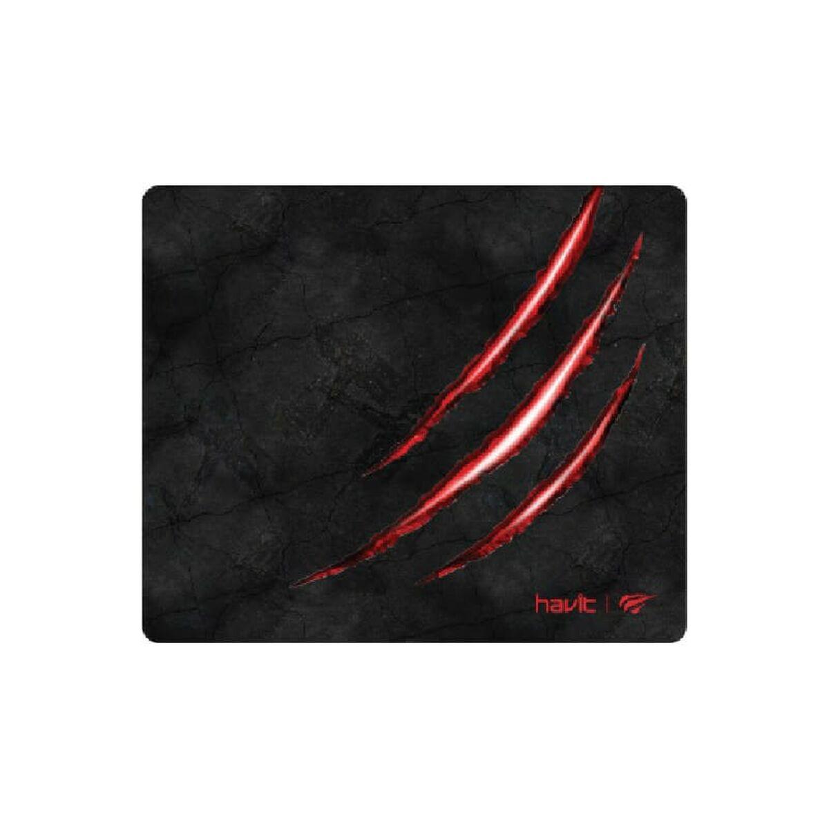 Gaming musemåtte Havit HV-MP838 - sort/rød, 25 × 21 cm