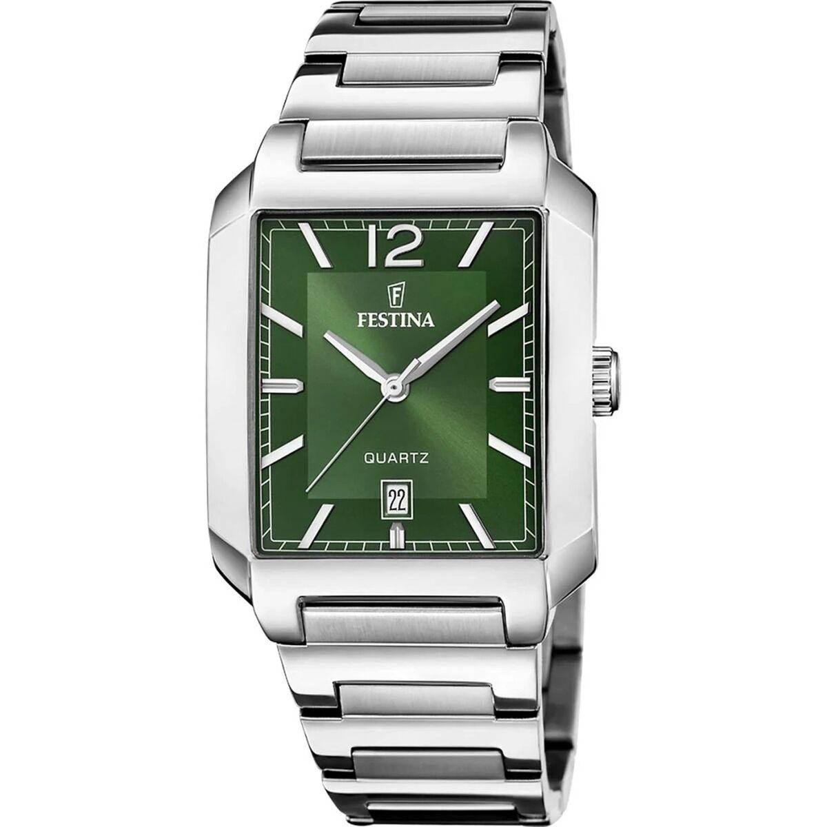 Festina F20677/5 herreur - sølvfarvet armbåndsur til mænd billede