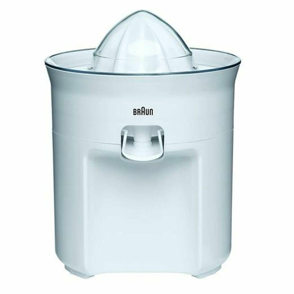 Braun CJ3050 elektrisk citruspresser 60 W - hvid