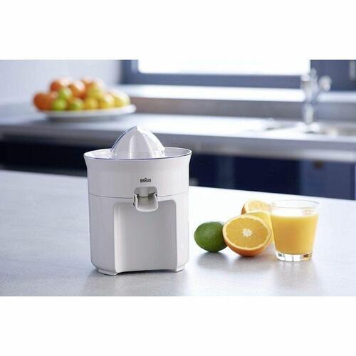 Braun CJ3050 elektrisk citruspresser 60 W - hvid