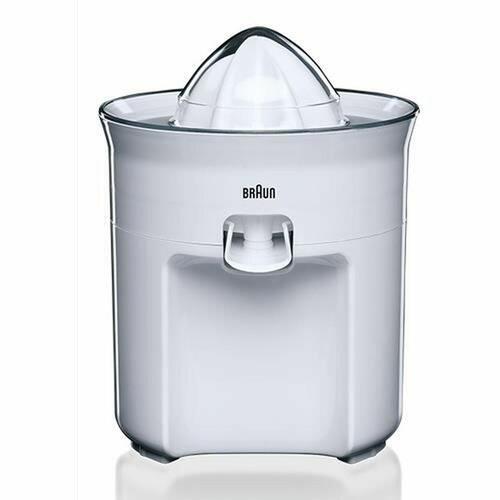 Braun CJ3050 elektrisk citruspresser 60 W - hvid