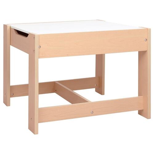 Børnebord med 2 stole MDF