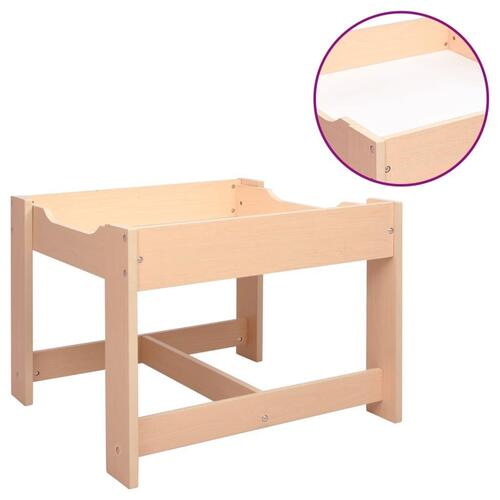 Børnebord med 2 stole MDF