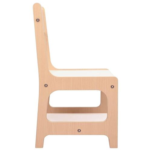 Børnebord med 2 stole MDF