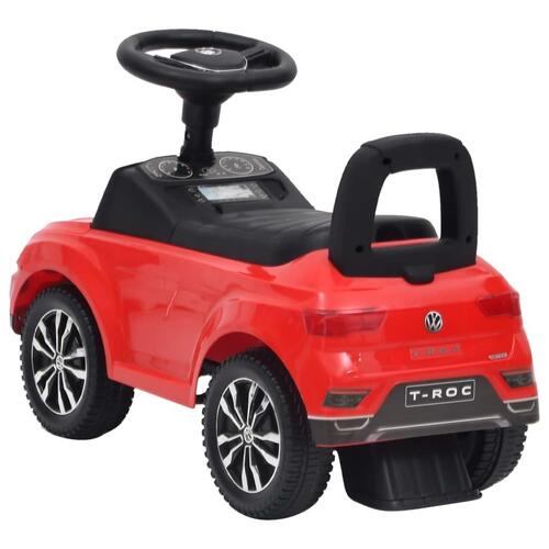 Gåbil Volkswagen T-Roc rød