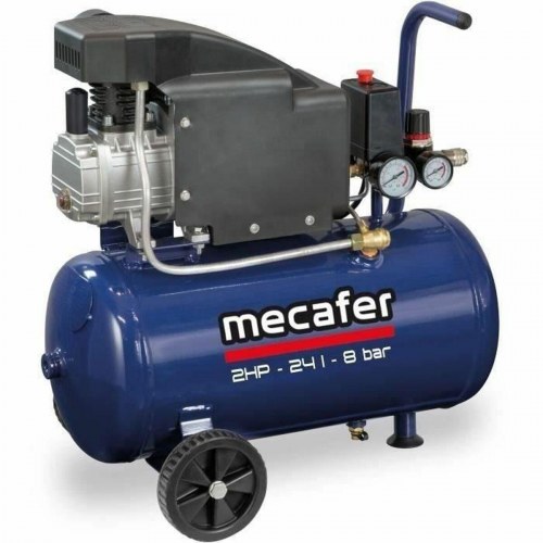 Luftkompressor MECAFER 24 l - 2 HK, 8 bar