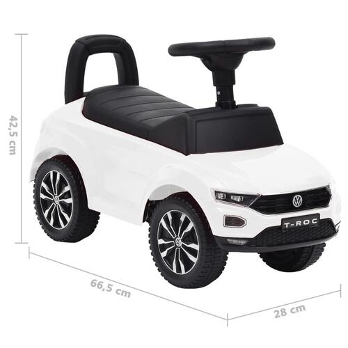 Gåbil Volkswagen T-Roc hvid