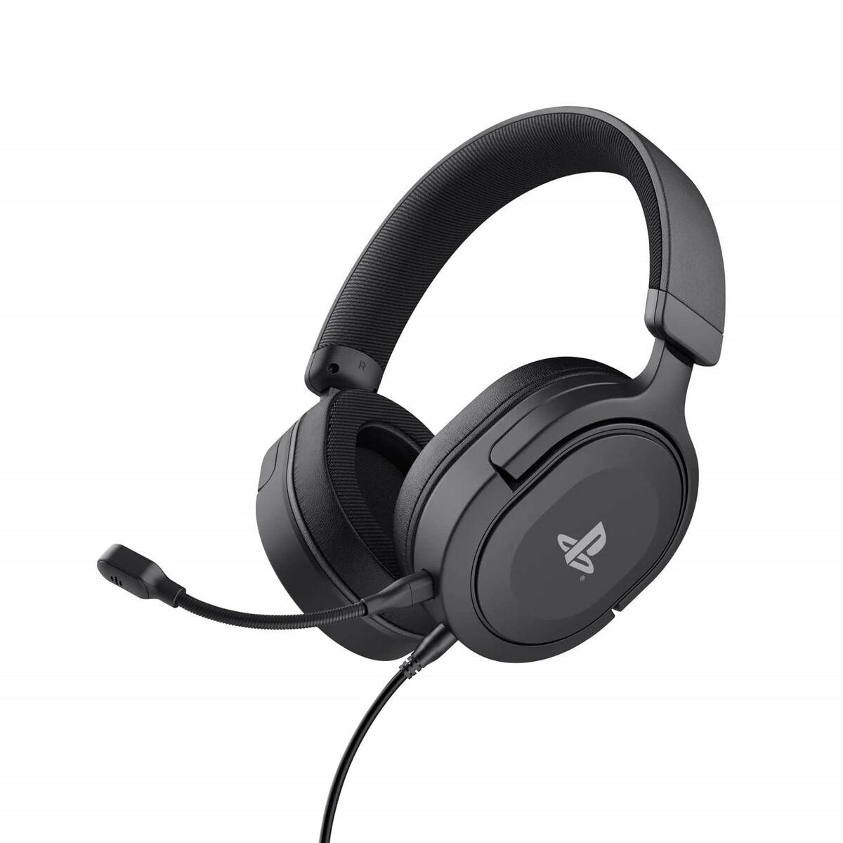 Gaming headset Trust 24715 med mikrofon - sort billede