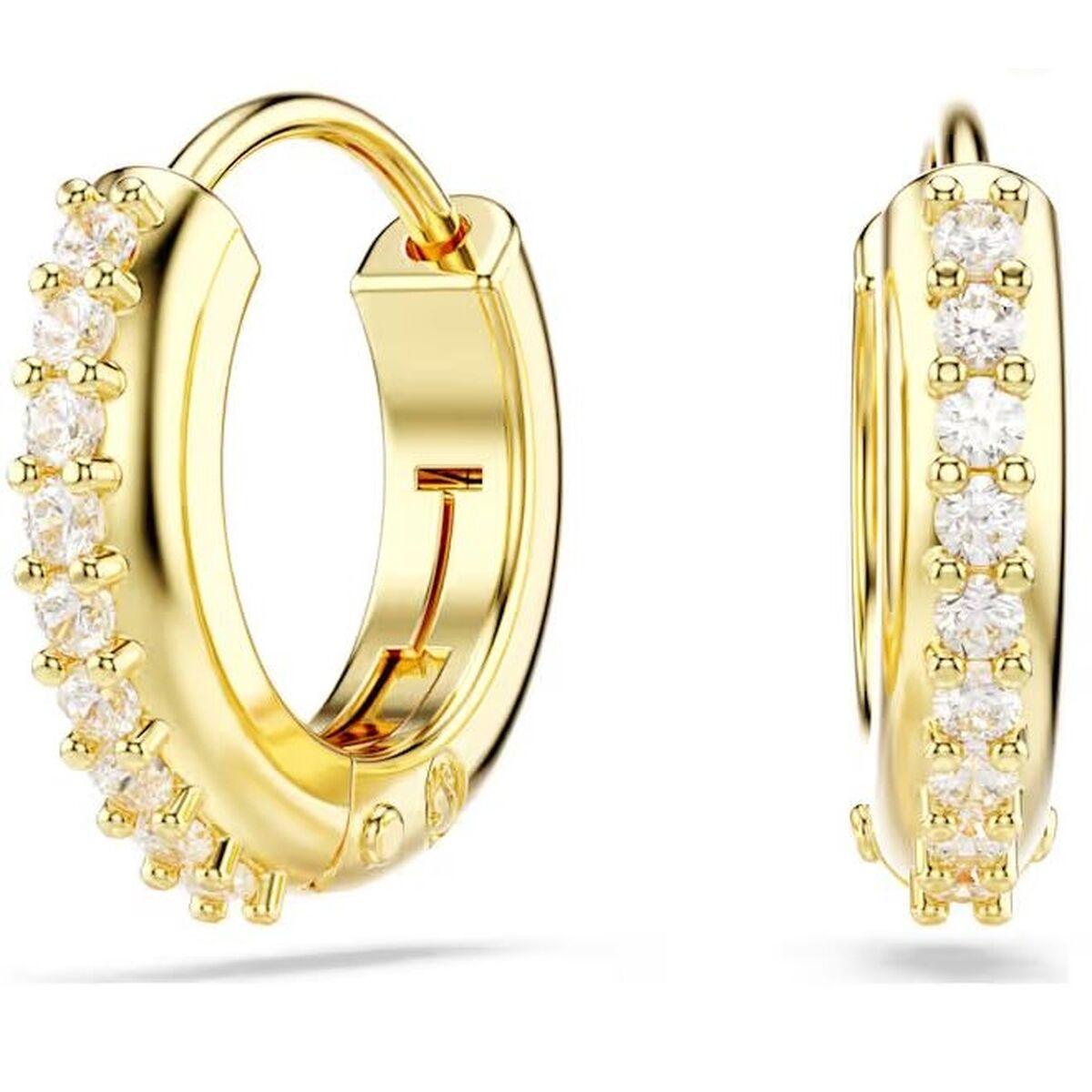 Swarovski øreringe til kvinder 5697228 - gylden, Sterling sølv 925 billede