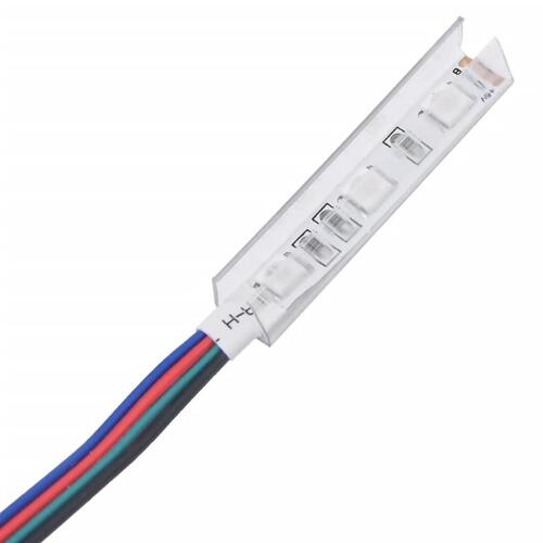 Tv-skab med LED-lys 120x30x35,5 cm hvid