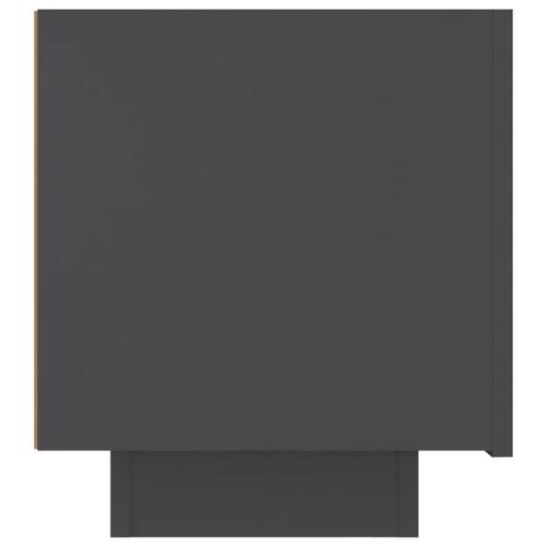 Tv-bord 100x35x40 cm konstrueret træ grå