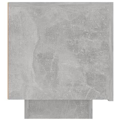 Tv-bord 100x35x40 cm konstrueret træ betongrå