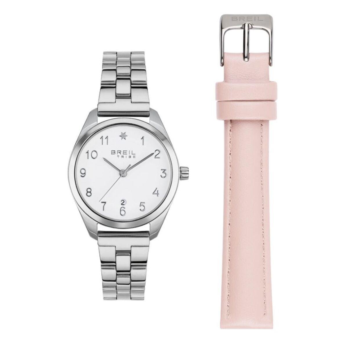 Breil Dameur EW0701 - armbåndsur Ø 30 mm, hvid/sølv billede