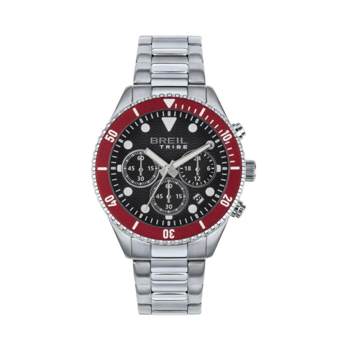 Breil herreur EW0714 - sort/sølv, Ø 41 mm billede