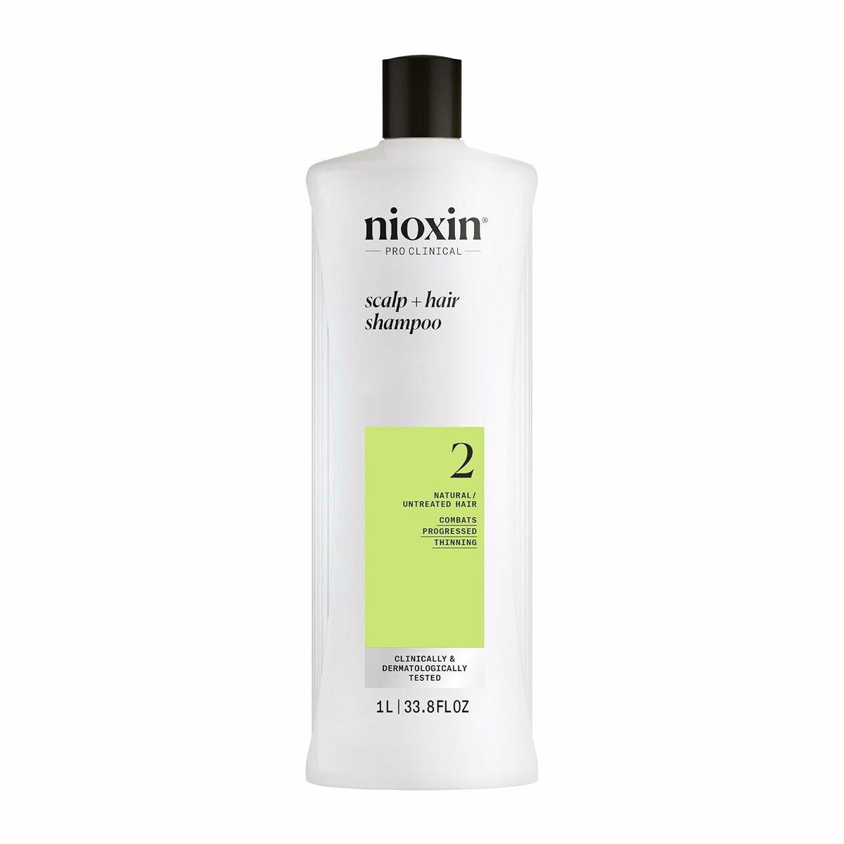 Nioxin System 2 Shampoo 1 l - til skrøbeligt hår uden volumen billede