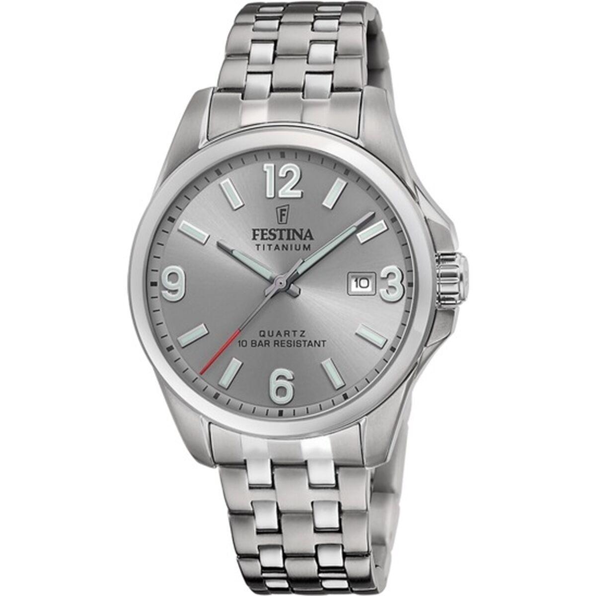 Festina F20696/2 herreur - titanium, quartz, 10 bar billede