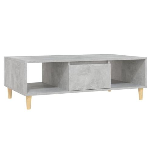 Sofabord 103,5x60x35 cm spånplade betongrå