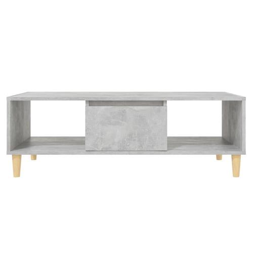 Sofabord 103,5x60x35 cm spånplade betongrå