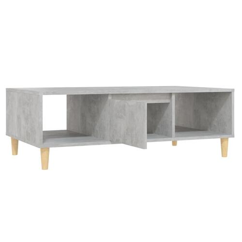 Sofabord 103,5x60x35 cm spånplade betongrå