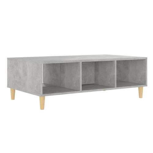 Sofabord 103,5x60x35 cm spånplade betongrå