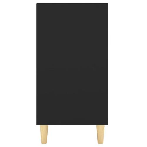 Skænk 103,5x35x70 cm konstrueret træ sort