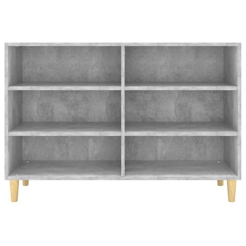 Skænk 103,5x35x70 cm konstrueret træ betongrå