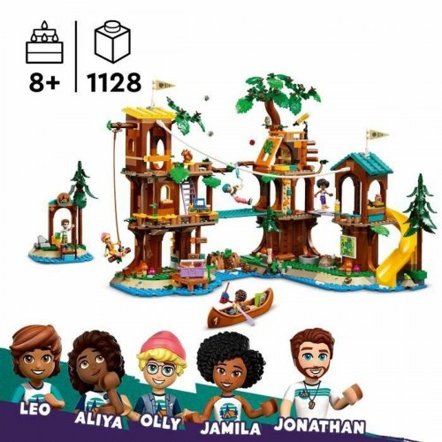LEGO Friends - Eventyr træhytte-lejr, multifarvet byggesæt (8+)