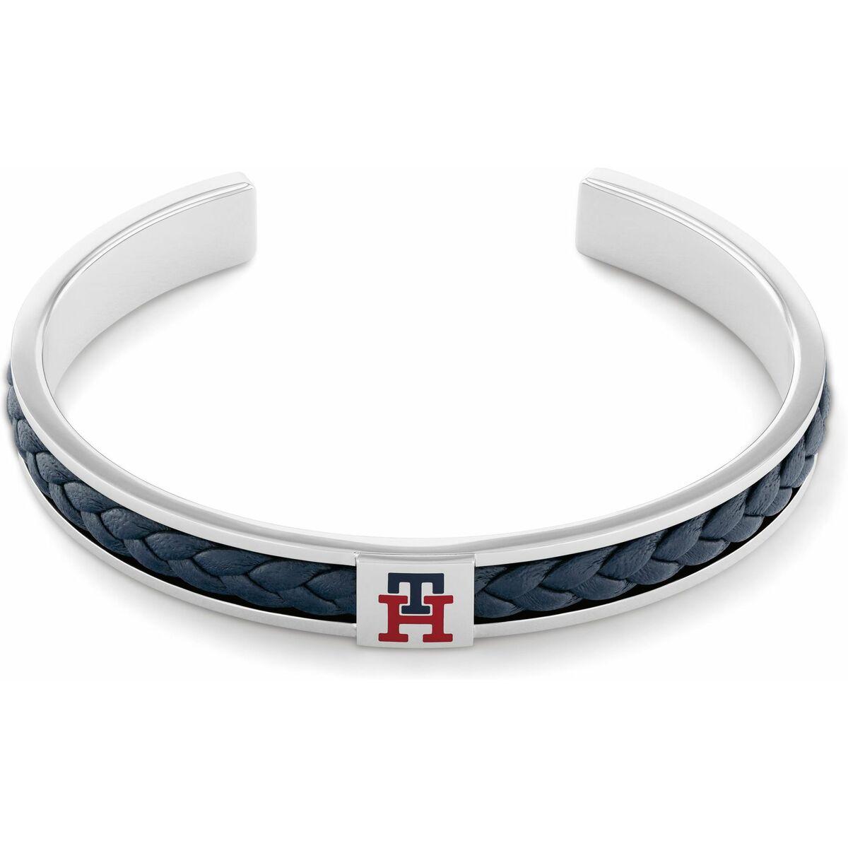 Tommy Hilfiger armbånd til mænd - blå, Sterling sølv 925 billede