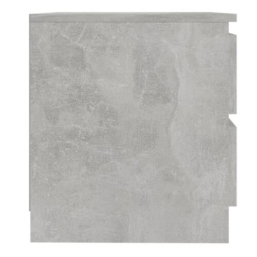 Sengeskab 50x39x43,5 cm spånplade betongrå