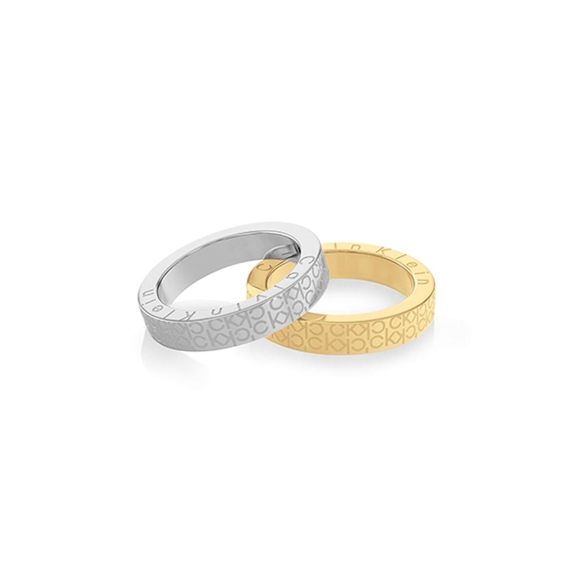 Calvin Klein dame-ring i rustfrit stål - str. 16 billede