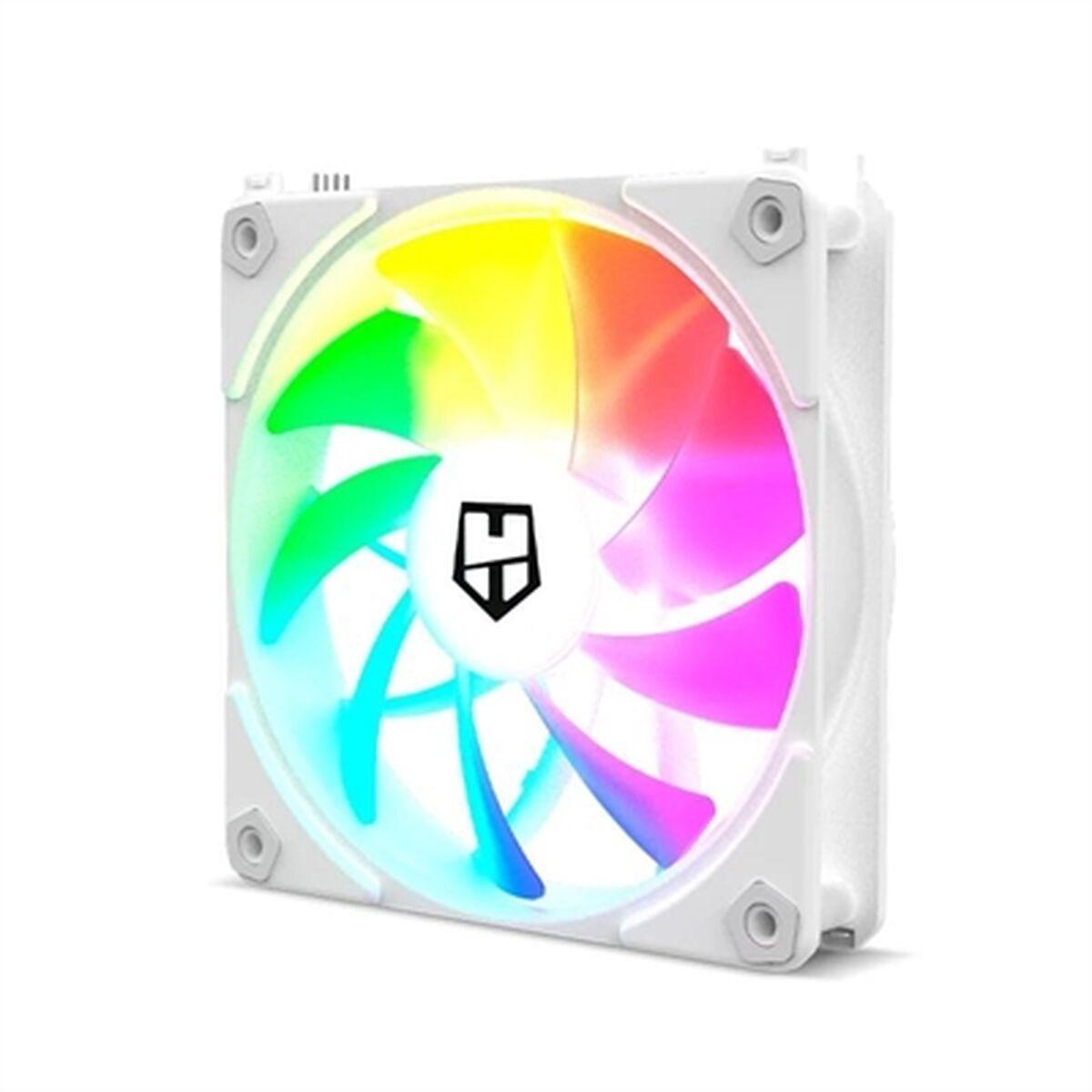 PC blæser Nox-Xtreme Hummer E-LINK, 120 mm, hvid RGB