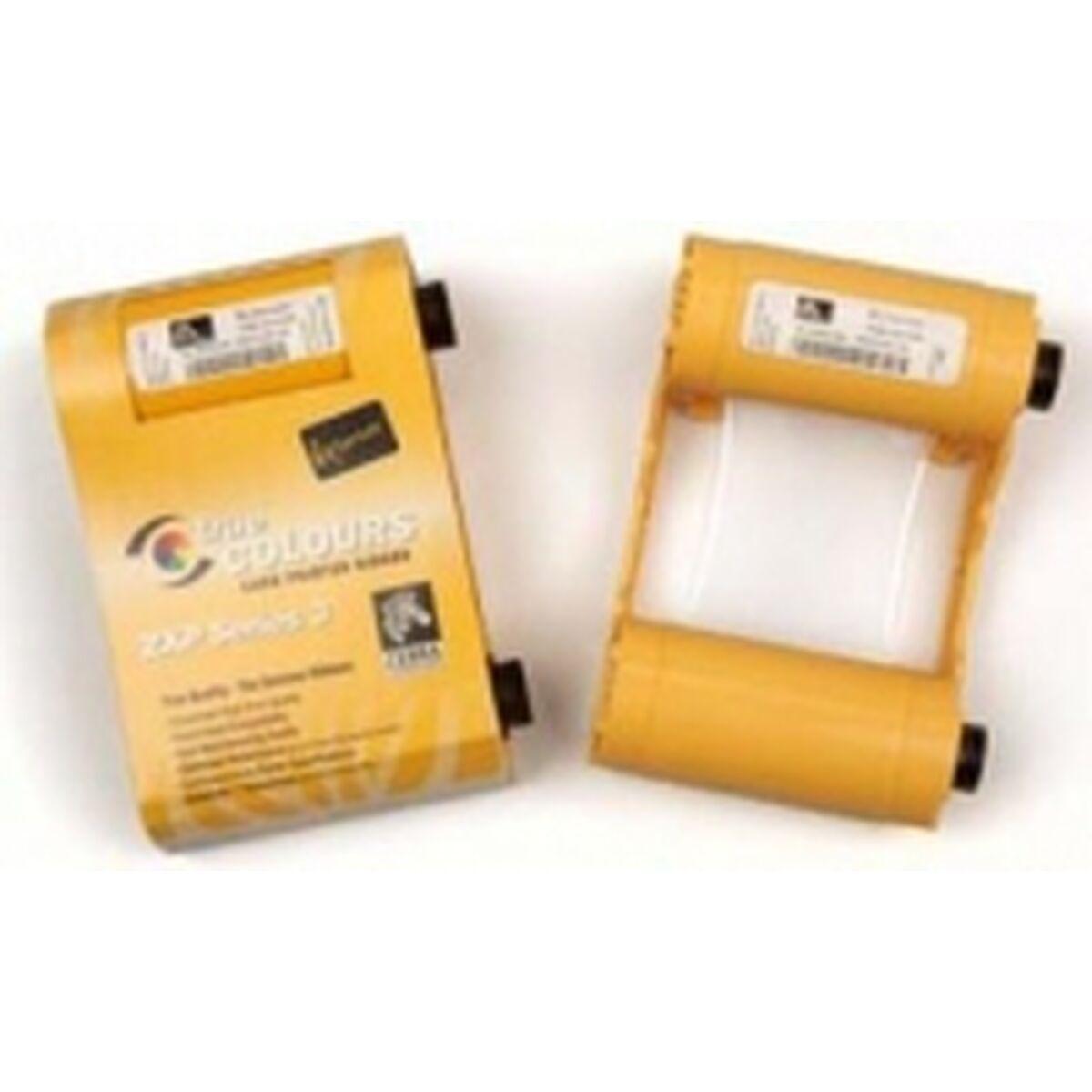 Etiketprinter bånd Zebra 800033-801 - sort termisk overførsel billede