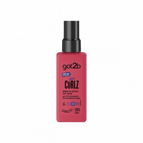 Saltvandsspray til krøller Schwarzkopf got2b Got Curlz 150 ml