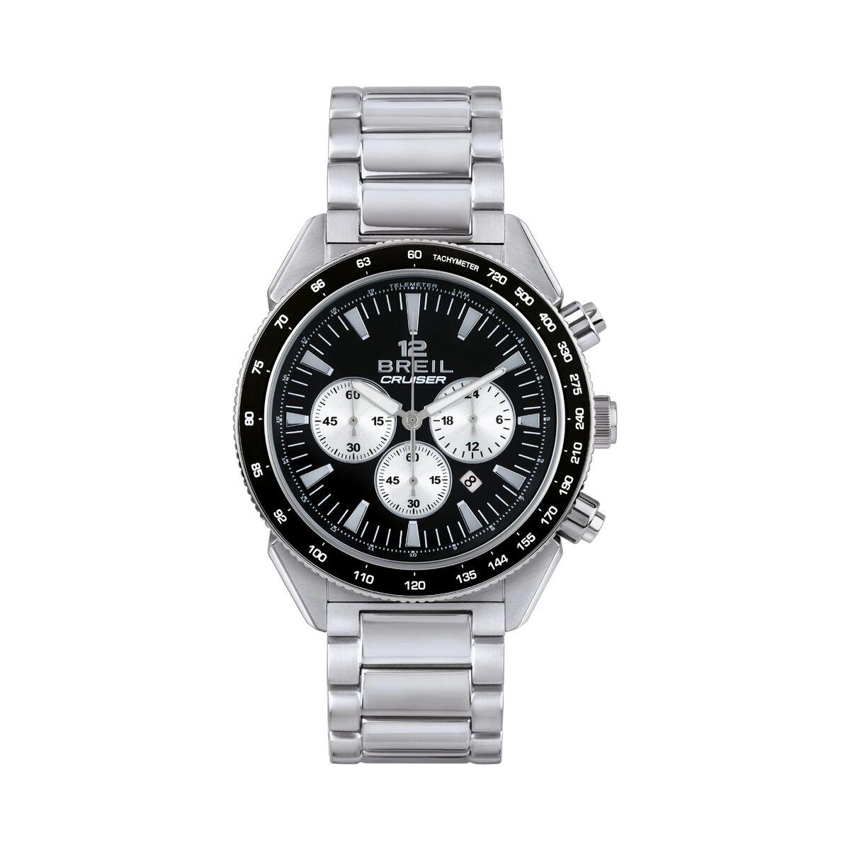 Breil TW1924 herreur - sort/sølv, Ø 44 mm billede